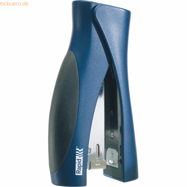 Rapid Heftgerät Fashion StandUp Ultimate NXT Titanium blau von Rapid