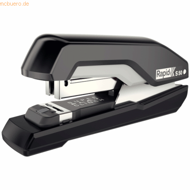 Rapid Heftgerät Supreme S50 Metall 50Blatt schwarz/grau von Rapid