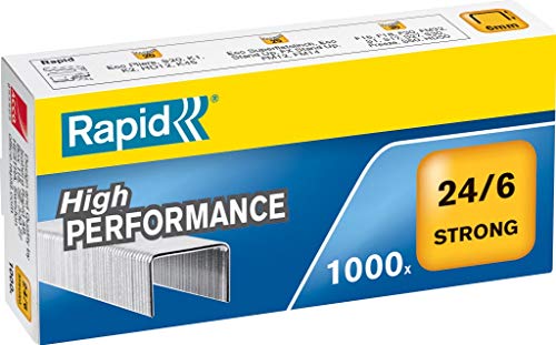 Rapid Heftklammern 24/6, verzinkt, strong, Box mit 1.000 Heftklammern Rapid Heftklammern 24/6, verzinkt, strong, Box mit 1.000 Heftklammern von Rapid