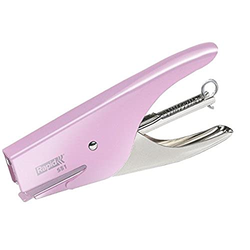 Rapid S51 Stapling Pliers for 21/4 Staples - Strawberry Cream von Rapid