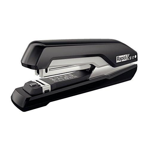 Rapid Super-Flachheftgerät, 30 Blatt, Schwarz, ABS-Kunststoff, Metall, Gummiboden, Supreme, S17, 5000537 Rapid Super-Flachheftgerät, 30 Blatt, Schwarz, ABS-Kunststoff, Metall, Gummiboden, Supreme, S17, 5000537 von Rapid
