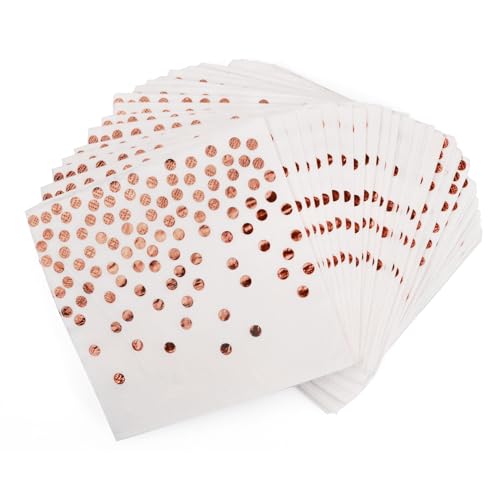 Rapidbok 60 Stück Servietten Rosegold, Papierservietten, Geburtstagsservietten, Cocktailservietten 33x33cm, Geburtstagsdeko Servietten für Geburtstag, Hochzeit, Party, Dekoration Rapidbok 60 Stück Servietten Rosegold, Papierservietten, Geburtstagsservietten, Cocktailservietten 33x33cm, Geburtstagsdeko Servietten für Geburtstag, Hochzeit, Party, Dekoration von Rapidbok