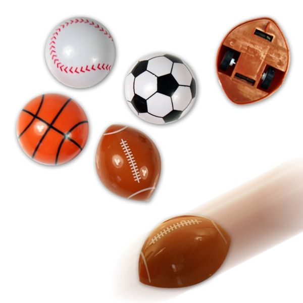Mitgebsel Flitzer-Ball zum Kindergeburtstag, halbrund, mit Rückzug Mitgebsel Flitzer-Ball zum Kindergeburtstag, halbrund, mit Rückzug von Rasehorn.com
