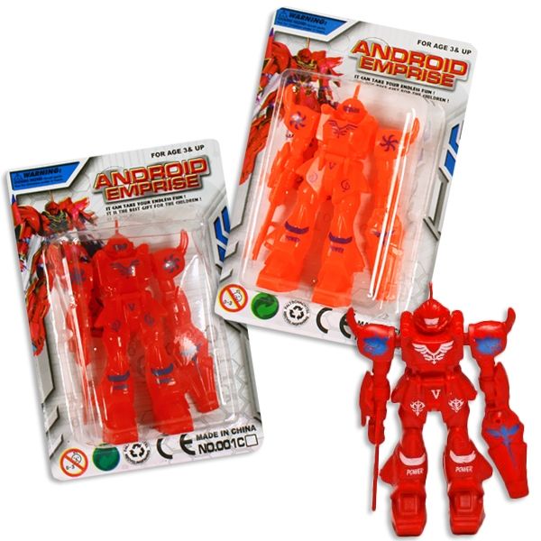 Spielzeugroboter, cooler Roboter für Kinder aus Kunststoff, 1 Stück von Rasehorn.com