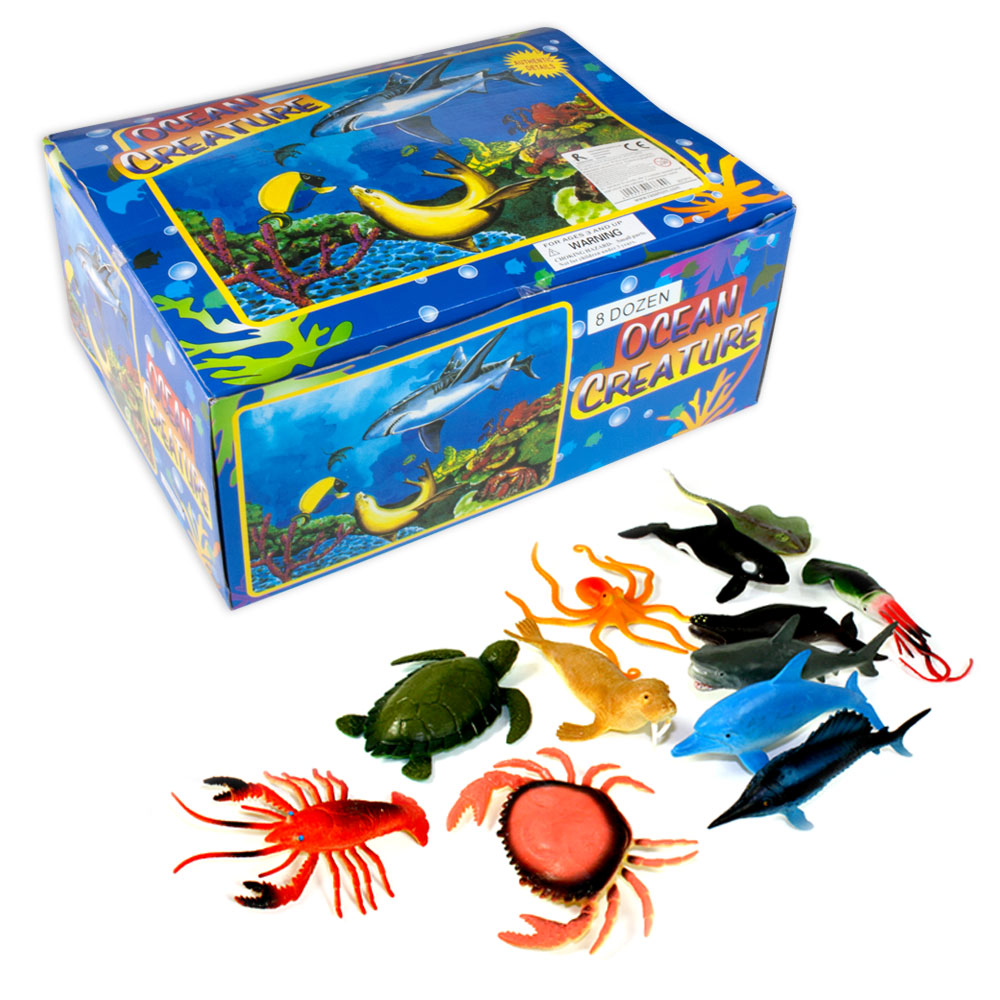 Großpackung Meerestiere aus Gummi 8-15cm, 96 Stk., Mitgebsel zum Geburtstag Großpackung Meerestiere aus Gummi 8-15cm, 96 Stk., Mitgebsel zum Geburtstag von Rasehorn