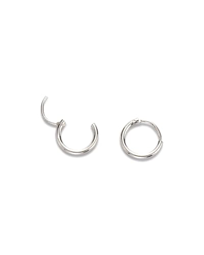 Creolen-Ohrringe aus 925er Sterlingsilber, 10 mm Drahtverschluss (3 Paar), Ohrring-Fundstücke für Schmuckherstellung, Schmuckherstellung, 3 Paar von Rashbel