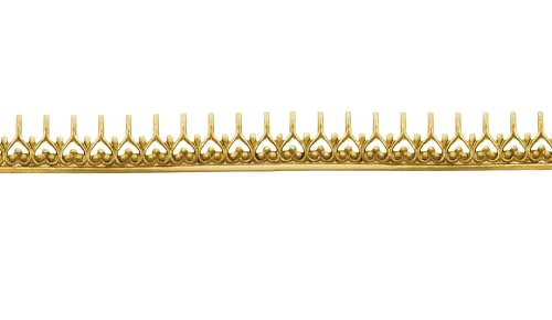 Dekorativer Galeriedraht aus Messing, 0,5 mm x 30,48 cm, Bänder für Schmuckherstellung, Bastelbedarf, handgefertigten Schmuck Dekorativer Galeriedraht aus Messing, 0,5 mm x 30,48 cm, Bänder für Schmuckherstellung, Bastelbedarf, handgefertigten Schmuck von Rashbel