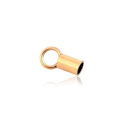 Endkappen mit Goldfüllung, 1,6 x 4 mm, 10 Stück, Endkappen für Schmuckherstellung, Schmuckherstellung, handgefertigter Schmuck Endkappen mit Goldfüllung, 1,6 x 4 mm, 10 Stück, Endkappen für Schmuckherstellung, Schmuckherstellung, handgefertigter Schmuck von Rashbel
