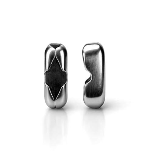 Verbindungsverschlüsse aus 925er Sterlingsilber zum Aufhängen von Halsketten, Erkennungsmarken, Bastelarbeiten, 2,0 mm Durchmesser, Verschluss für Schmuckherstellung, Schmuckherstellung von Rashbel