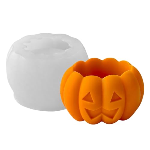 Halloween Geister Und Kürbis1 Kerzenformen, Halloween Epoxidharz Kerzenform, Niedliche Silikonseife-Form Thanksgiving-Figurenkerzenhalter Kann Mit Dreidimensionalem Kerzenschimmel Kombiniert Werden Halloween Geister Und Kürbis1 Kerzenformen, Halloween Epoxidharz Kerzenform, Niedliche Silikonseife-Form Thanksgiving-Figurenkerzenhalter Kann Mit Dreidimensionalem Kerzenschimmel Kombiniert Werden von Ratpzou