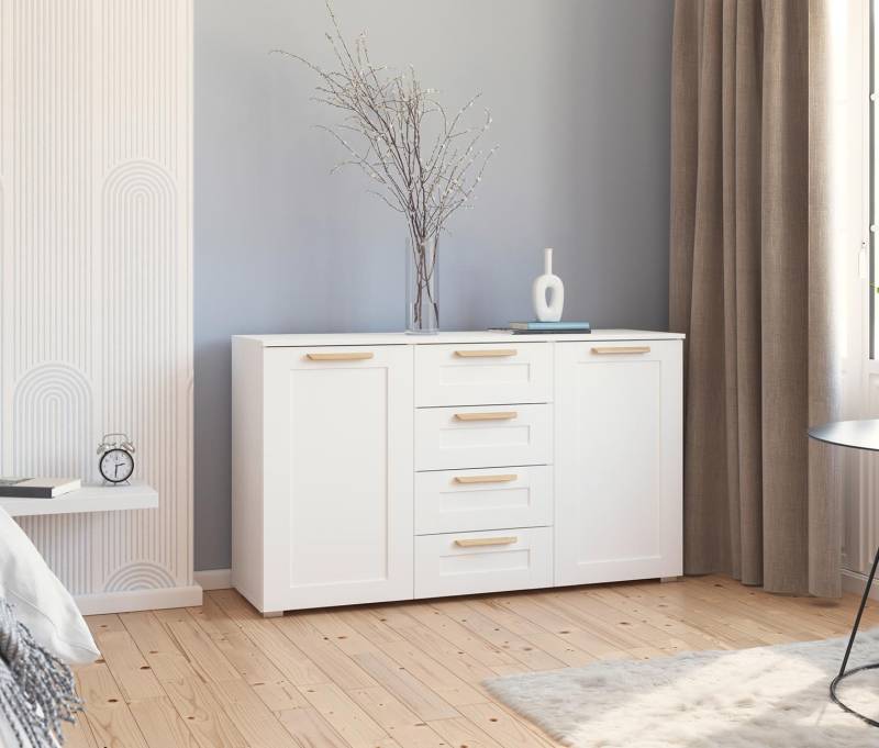 rauch Kommode »Aditio« - 140x42x81cm - braun - Holz / Holz von Rauch