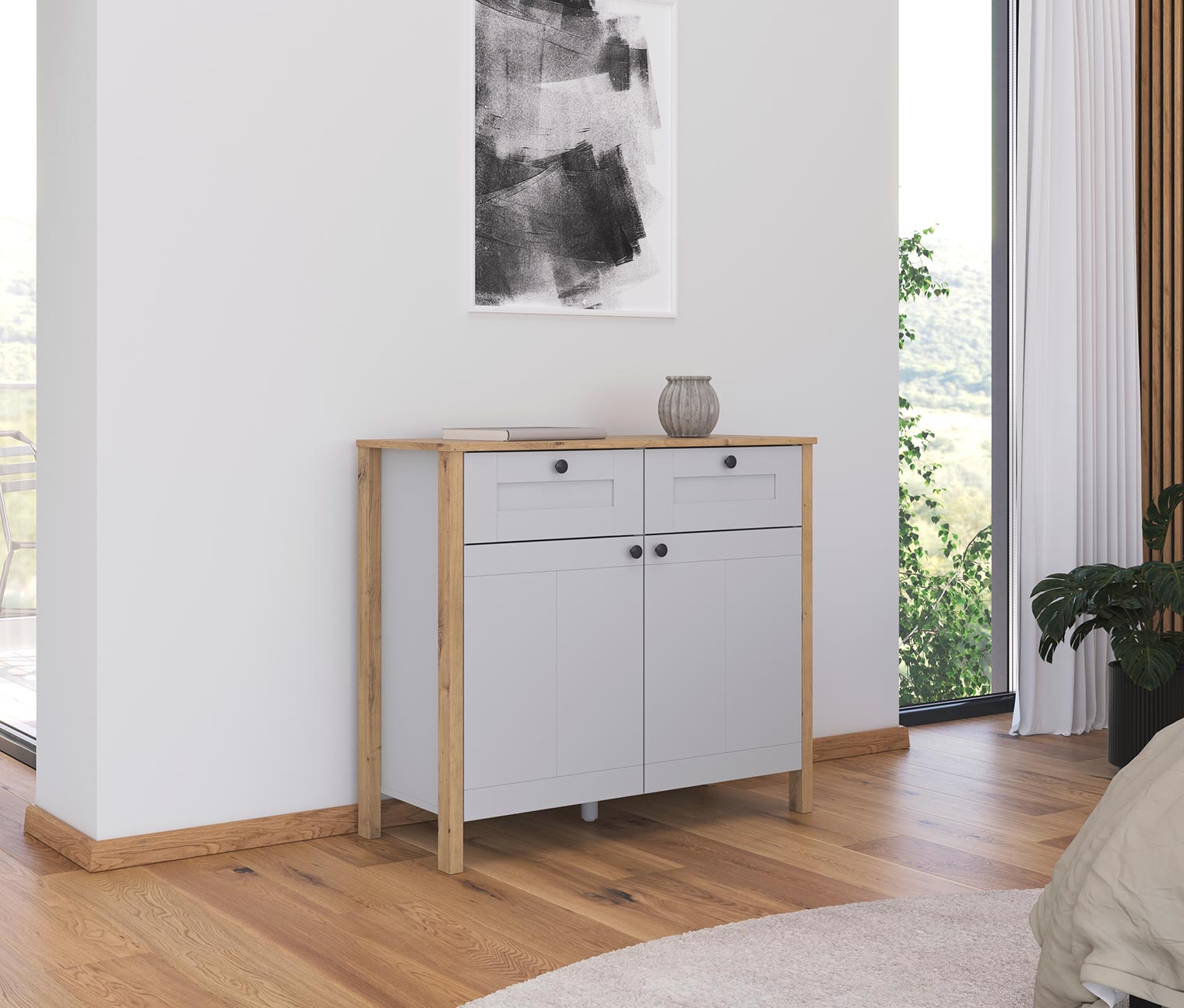 rauch Kommode »Credo« - 100x42x89cm - braun - Holz rauch Kommode »Credo« - 100x42x89cm - braun - Holz von Rauch