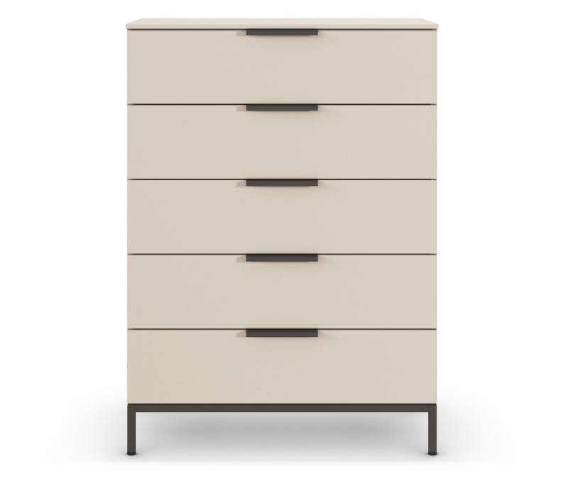 rauch Kommode »Flipp« mit Fußgestell - 80x42x111cm - beige - Holz / Holz von Rauch