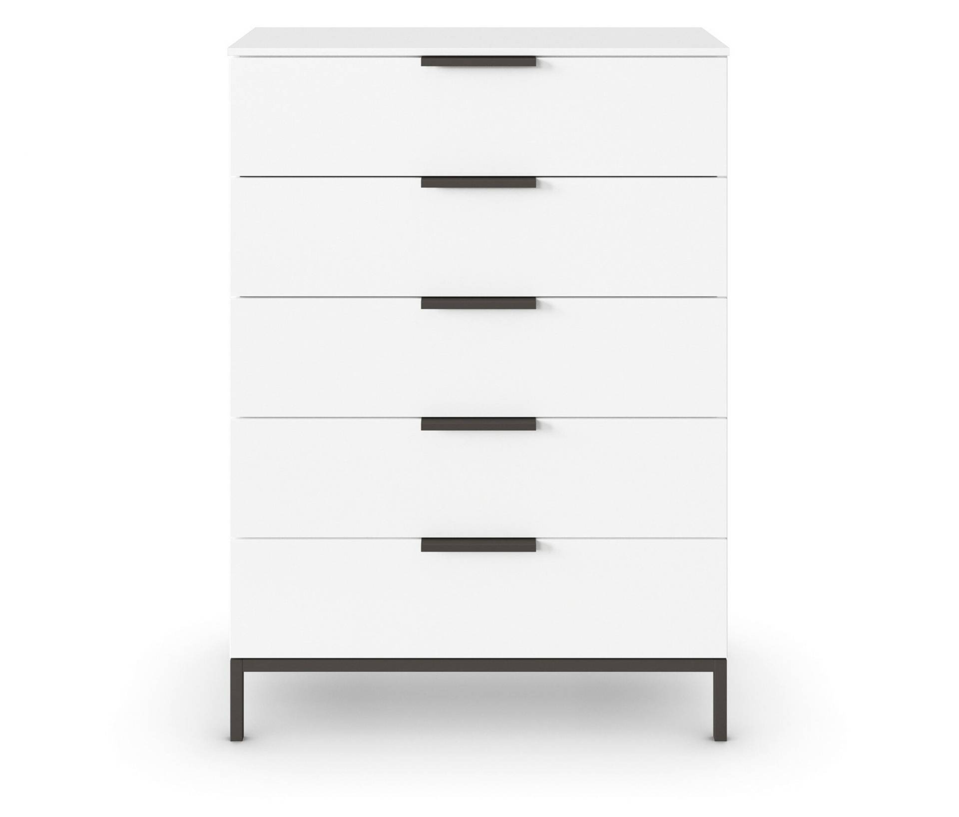 rauch Kommode »Flipp« mit Fußgestell - 80x42x111cm - weiß - Holz / Holz von Rauch