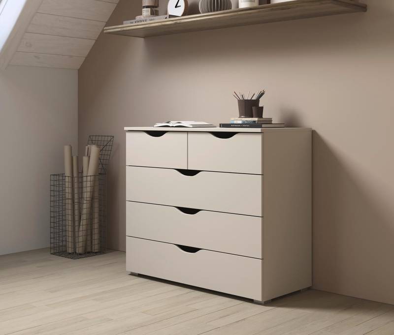 rauch Kommode »Frieda« - 93x42x81cm - beige - Holz / Holz von Rauch