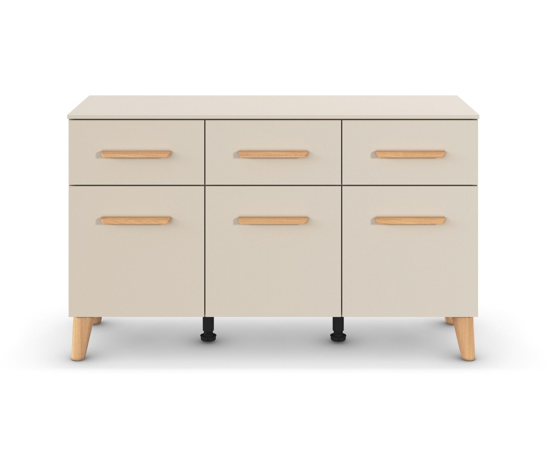 rauch Kommode »Skandi« - 120x42x72cm - beige - Holz / Holz von Rauch