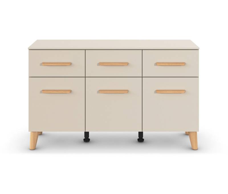 rauch Kommode »Skandi« - 120x42x72cm - beige - Holz / Holz von Rauch