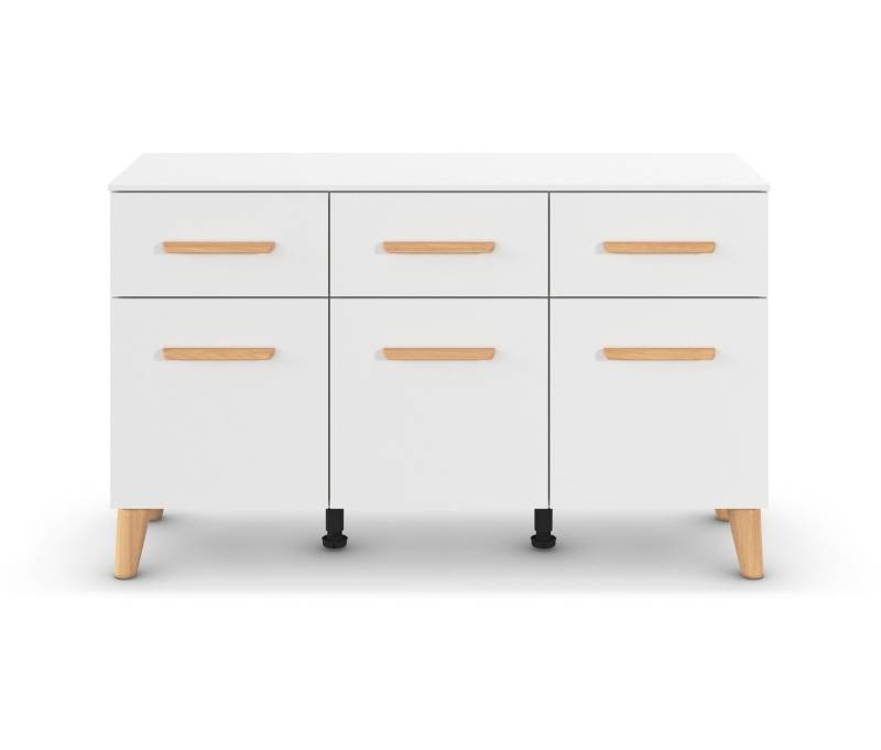 rauch Kommode »Skandi« - 120x42x72cm - weiß - Holz / Holz von Rauch