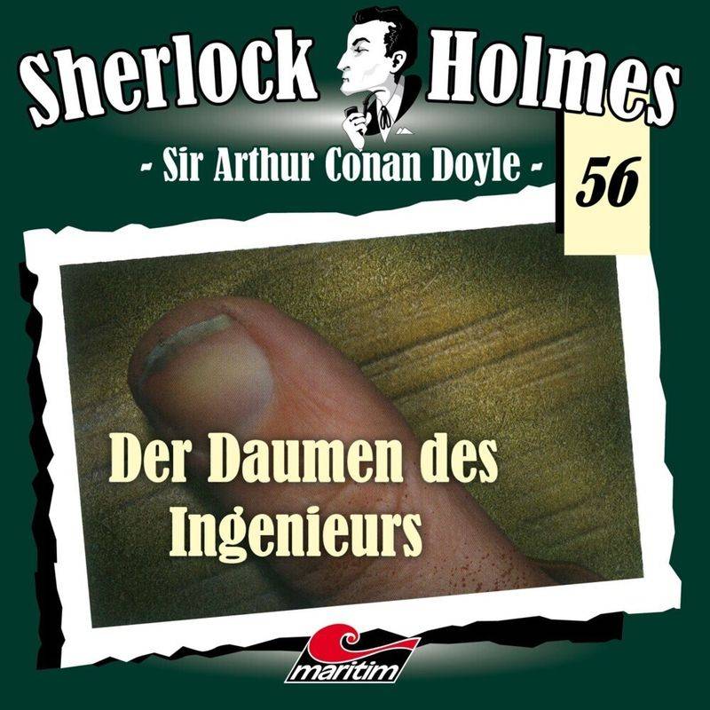 Sherlock Holmes - Der Daumen Des Ingenieurs, 1 Audio-Cd - Arthur Conan Doyle (Hörbuch) von Raute Media
