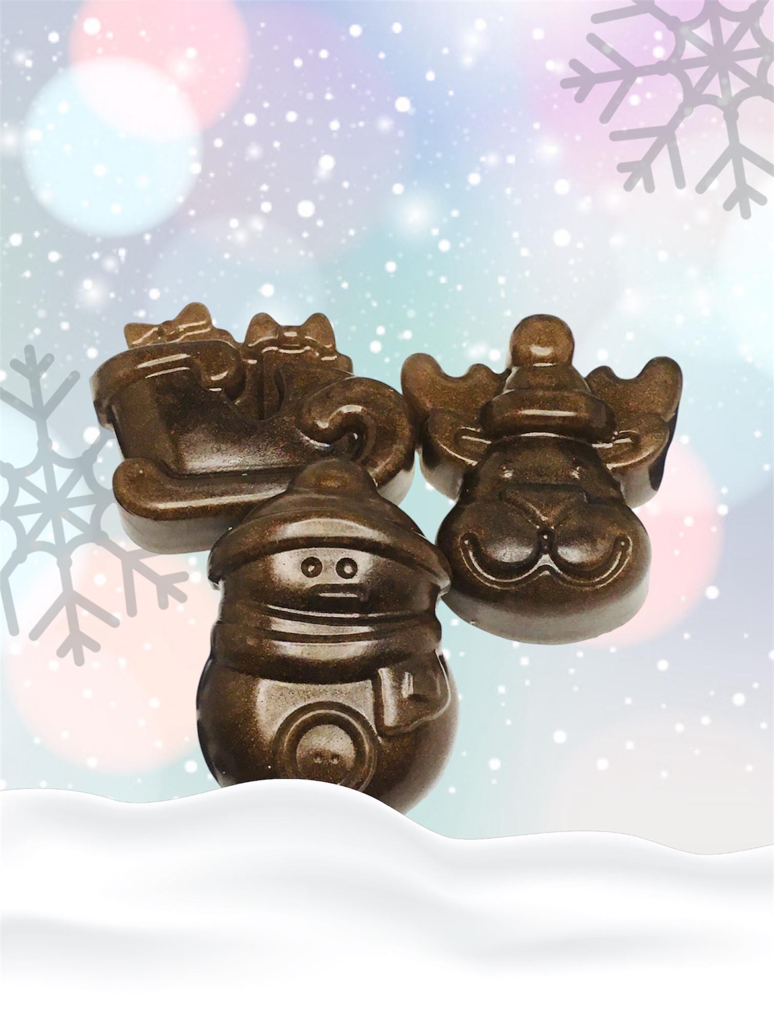 Handgemachte Seifen, Nach Schokolade Duftend, Weihnachtsseifen, Schneemann Schlitten, Rentier Urlaubsseife, Handseife, Seife Für Kinder Handgemachte Seifen, Nach Schokolade Duftend, Weihnachtsseifen, Schneemann Schlitten, Rentier Urlaubsseife, Handseife, Seife Für Kinder von RavensEscape