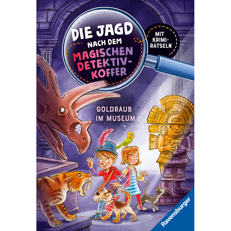 Goldraub Im Museum / Die Jagd Nach Dem Magischen Detektivkoffer Bd.5 - Cally Stronk, Gebunden von Ravensburger Verlag