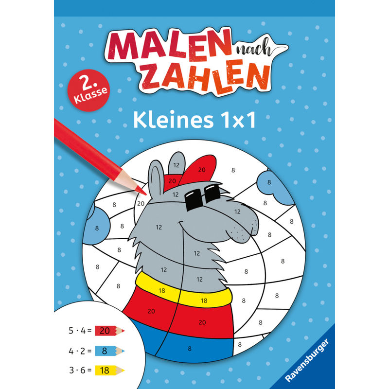 Malen Nach Zahlen, 2. Kl.: Kleines 1 X 1, Kartoniert (TB) von Ravensburger Verlag