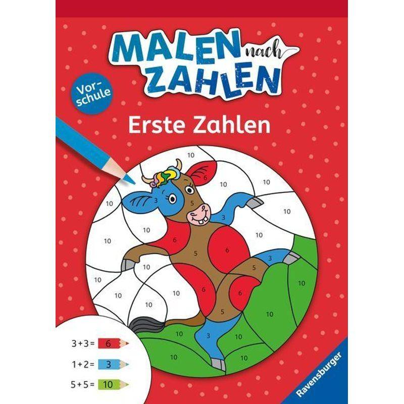 Malen Nach Zahlen, Vorschule: Erste Zahlen - Martine Richter, Kartoniert (TB) von Ravensburger Verlag