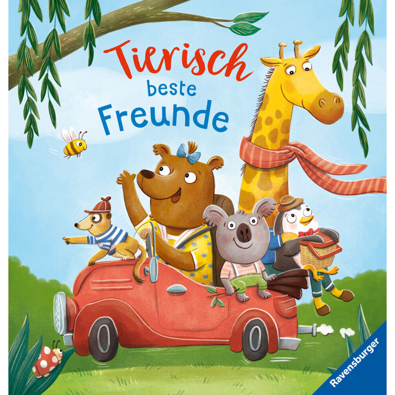 Freundebuch / Meine Kindergartenfreunde: Tierisch Beste Freunde, Gebunden von Ravensburger Verlag