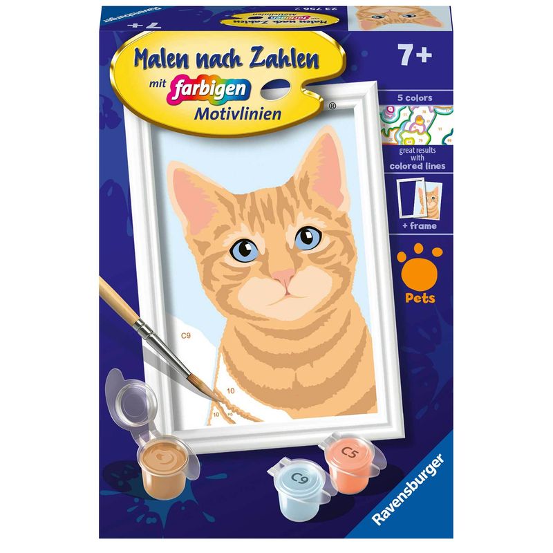 Malen Nach Zahlen Niedliche Katze von Ravensburger Verlag