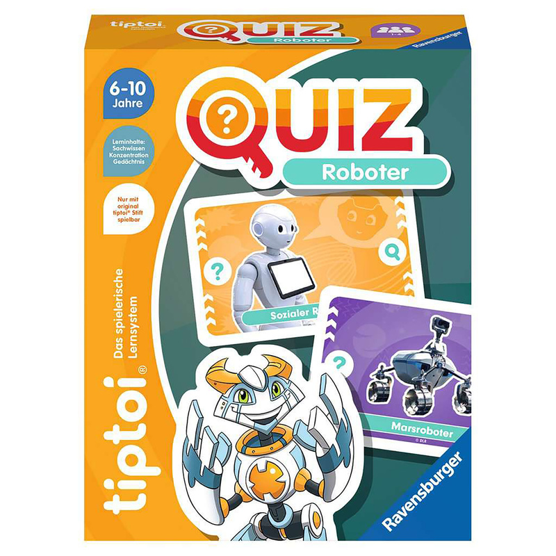 Quizspiel Tiptoi® Roboter 36-Teilig von Ravensburger Verlag