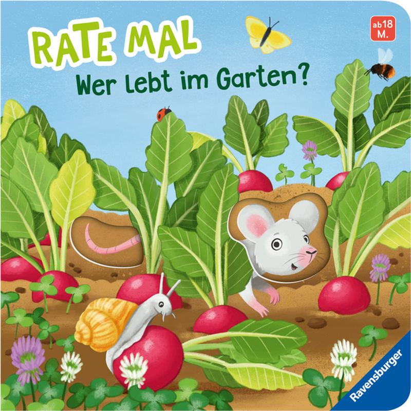 Rate Mal: Wer Lebt Im Garten? - Bernd Penners, Pappband von Ravensburger Verlag