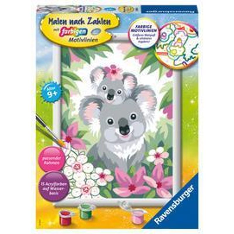 Ravensburger Malen Nach Zahlen 28984 - Süße Koalas - Kinder Ab 9 Jahren von Ravensburger Verlag