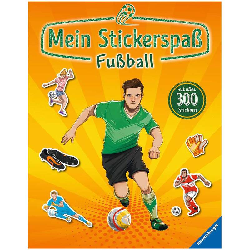 Stickern Für Fußballfans Ab 4 Jahren, Kartoniert (TB) von Ravensburger Verlag