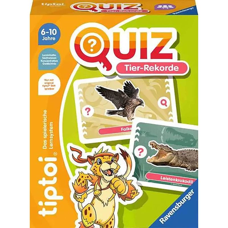 Tiptoi® Quizspiel - Tierrekorde von Ravensburger Verlag