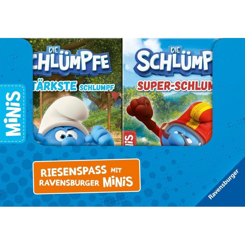 Verkaufs-Kassette "Ravensburger Minis 15 - Die Schlümpfe", Taschenbuch von Ravensburger Verlag