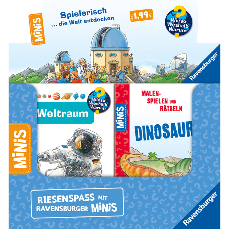Verkaufs-Kassette "Ravensburger Minis 23 - Wieso? Weshalb? Warum?", Box von Ravensburger Verlag
