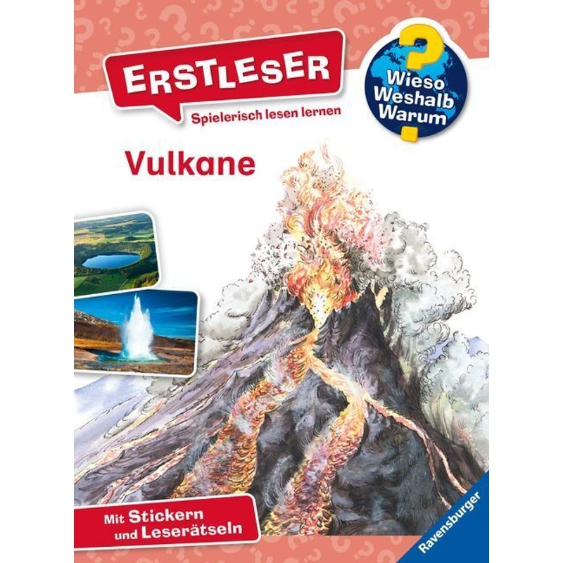 Vulkane / Wieso? Weshalb? Warum? - Erstleser Bd.2. Sandra Noa - Buch von Ravensburger Verlag