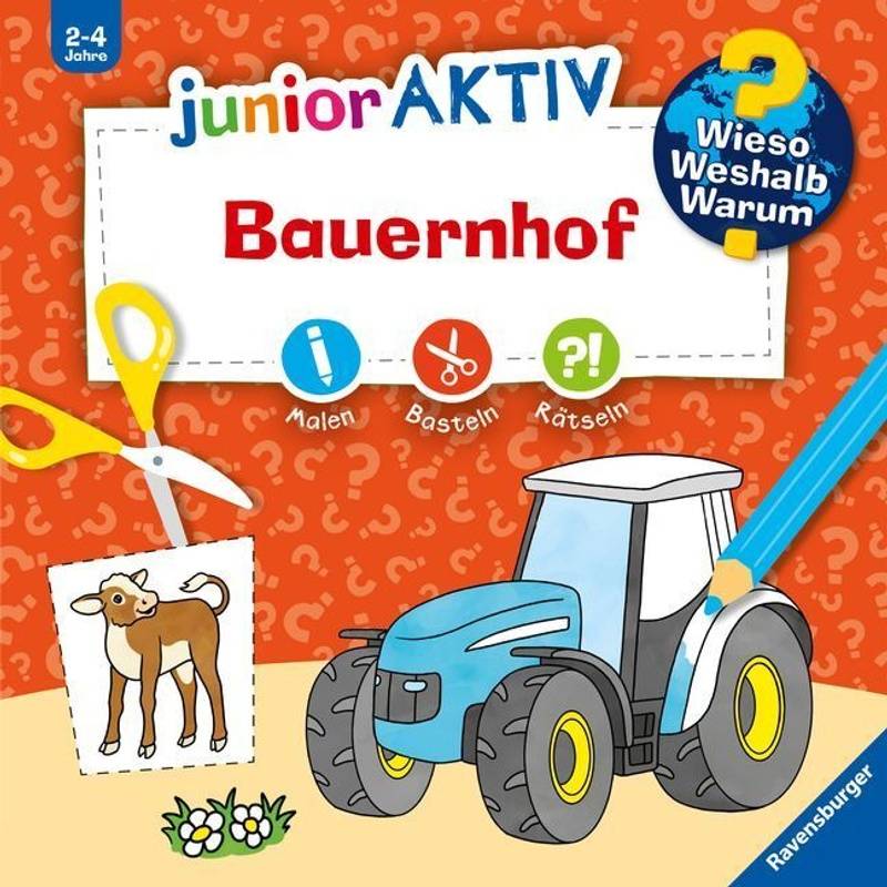 Wieso? Weshalb? Warum? Junior Aktiv: Bauernhof, Kartoniert (TB) von Ravensburger Verlag