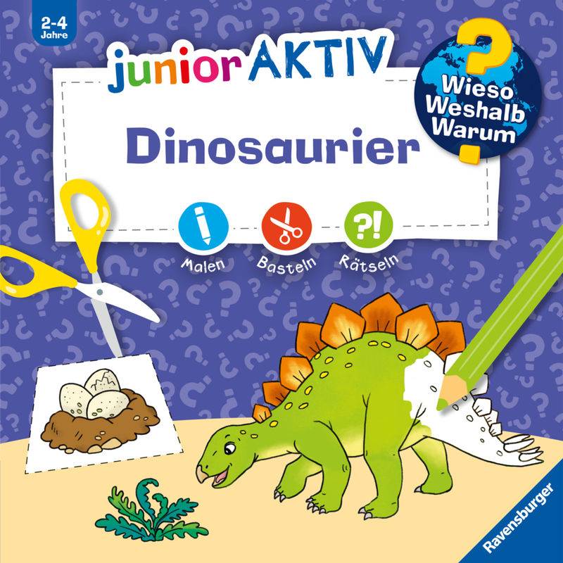 Wieso? Weshalb? Warum? Junior Aktiv: Dinosaurier, Kartoniert (TB) von Ravensburger Verlag