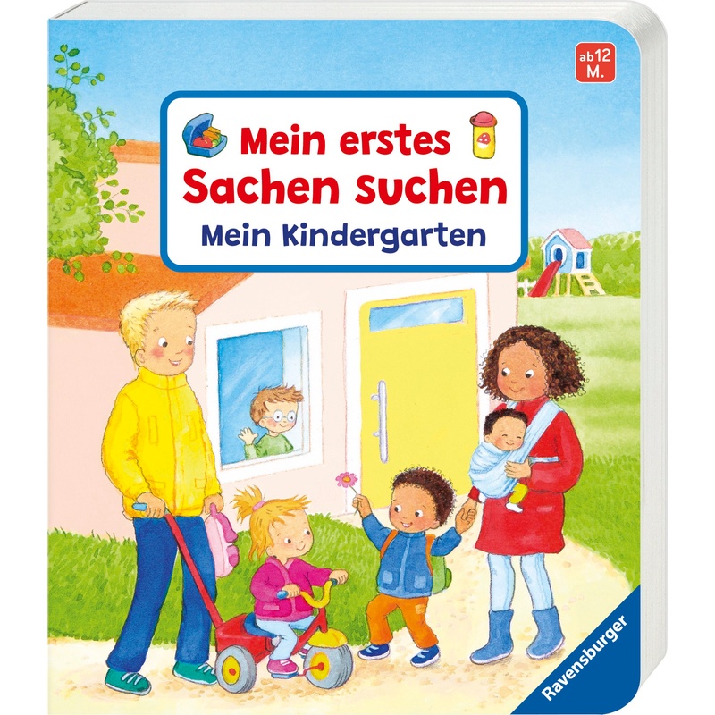 Mein erstes Sachen suchen: Mein Kindergarten. Sandra Grimm - Buch von Ravensburger Verlag