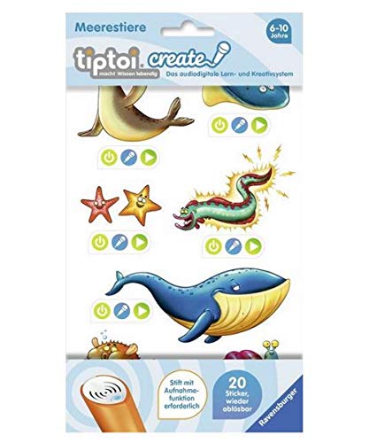 tiptoi® CREATE Sticker Meerestiere von Ravensburger