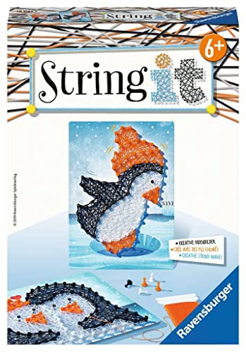 Ravensburger 18067 String it Mini Pinguin – Kreative Fadenbilder mit frechen Pinguinen, für Kinder ab 6 Jahren Ravensburger 18067 String it Mini Pinguin – Kreative Fadenbilder mit frechen Pinguinen, für Kinder ab 6 Jahren von Ravensburger