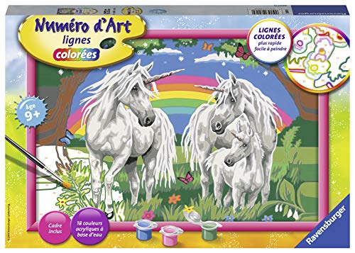 Ravensburger 4005556289189 - Großes Einhornland, Tisch, Jungen, Kinder, Spielzeug für Mädchen, kreatives Freizeit, Kunst, Malen, Malen nach Zahlen, Künstler, Spiele, Delfine, Ozean, Meer Ravensburger 4005556289189 - Großes Einhornland, Tisch, Jungen, Kinder, Spielzeug für Mädchen, kreatives Freizeit, Kunst, Malen, Malen nach Zahlen, Künstler, Spiele, Delfine, Ozean, Meer von Ravensburger