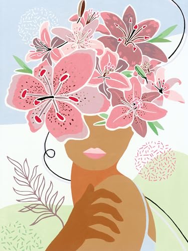 Ravensburger CreArt 23908 - Gedankenblumen - Malen nach Zahlen Erwachsene, DIY Malset mit Pinsel und Acrylfarben, Geschenk für Frauen und Männer, Malen auf Leinwand Ravensburger CreArt 23908 - Gedankenblumen - Malen nach Zahlen Erwachsene, DIY Malset mit Pinsel und Acrylfarben, Geschenk für Frauen und Männer, Malen auf Leinwand von Ravensburger