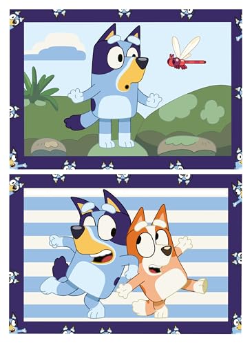 Ravensburger CreArt 23984 - Bluey - Malen nach Zahlen für Kinder ab 5 Jahre, Malset mit Rahmen, Pinsel und Acrylfarben, Geschenk für Mädchen und Jungen Ravensburger CreArt 23984 - Bluey - Malen nach Zahlen für Kinder ab 5 Jahre, Malset mit Rahmen, Pinsel und Acrylfarben, Geschenk für Mädchen und Jungen von Ravensburger