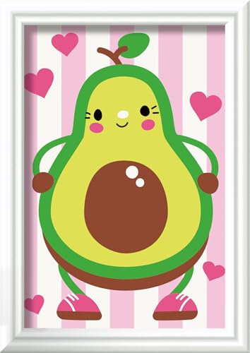 Ravensburger CreArt 25881 - Avocado - Malen nach Zahlen für Kinder ab 7 Jahre von Ravensburger
