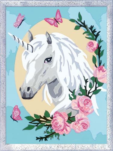 Ravensburger CreArt 28763 - Einhorntraum - Malen nach Zahlen Einhorn für Kinder ab 9 Jahre, Ostergeschenke Kinder 9 Jahre, Kleines Einhorn Geschenk zu Ostern Ravensburger CreArt 28763 - Einhorntraum - Malen nach Zahlen Einhorn für Kinder ab 9 Jahre, Ostergeschenke Kinder 9 Jahre, Kleines Einhorn Geschenk zu Ostern von Ravensburger