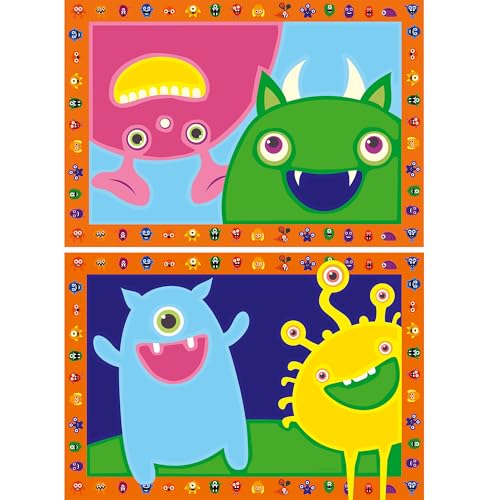 Ravensburger CreArt 28941 - Lustige Monster - Malen nach Zahlen für Kinder ab 5 Jahre, Ostergeschenke Kinder 5 Jahre, Kleines Geschenk zu Ostern Ravensburger CreArt 28941 - Lustige Monster - Malen nach Zahlen für Kinder ab 5 Jahre, Ostergeschenke Kinder 5 Jahre, Kleines Geschenk zu Ostern von Ravensburger