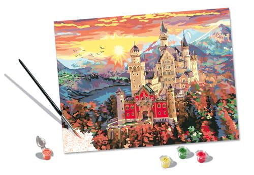 Ravensburger CreArt - Malen nach Zahlen 20278 – Fairytale Castle, Mittel von Ravensburger