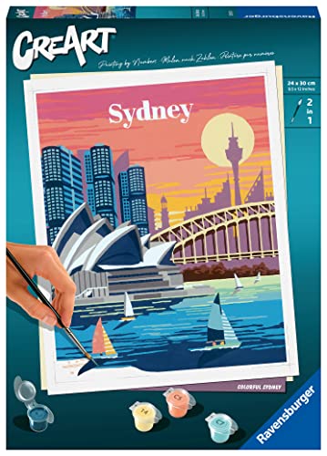 Ravensburger CreArt - Malen nach Zahlen 23526 - Colorful Sydney - ab 12 Jahren von Ravensburger